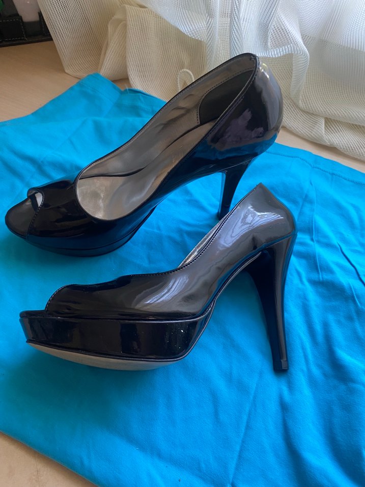 Pelle Rugan Platform Topuklu Ayakkabı - Görsel 3