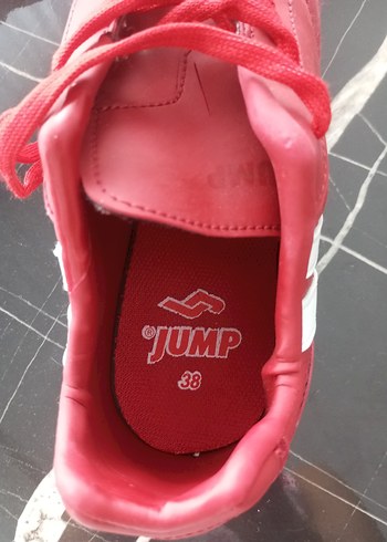 Kırmızı Bağcıklı Erkek Futbol Ayakkabısı - Görsel 5