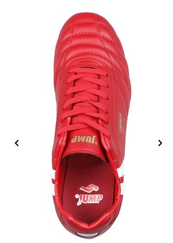 Kırmızı Bağcıklı Erkek Futbol Ayakkabısı - Görsel 2