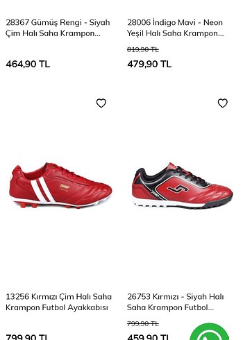 Kırmızı Bağcıklı Erkek Futbol Ayakkabısı - Görsel 3