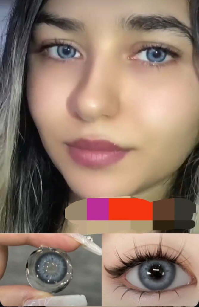 Bej Pastel Takma Kirpik - Görsel 3