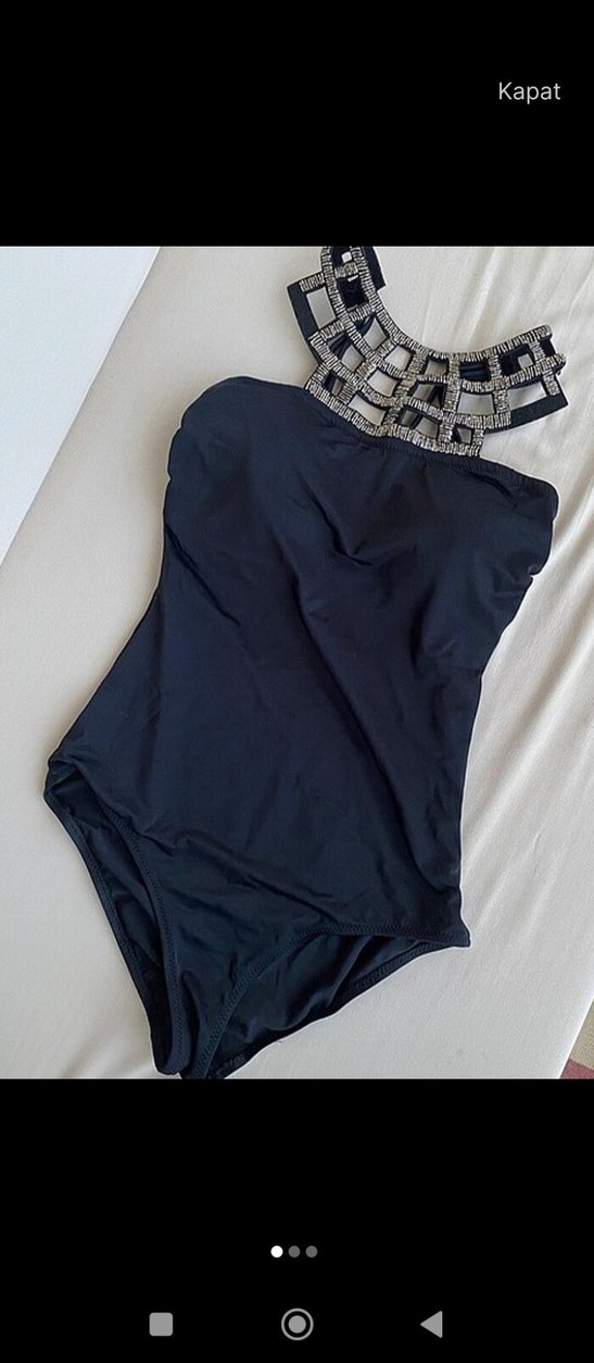 Pembe Mini Bohem Plaj Bikini - Görsel 5