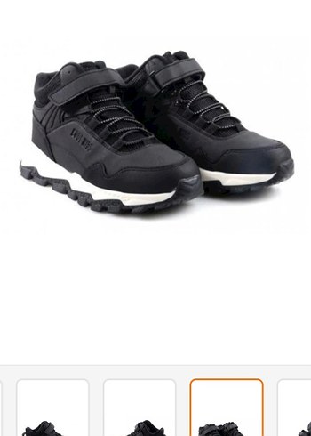 Diğer Sehir Stiline Uygun Siyah Cocuk Sneaker