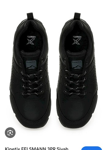 Erkek Siyah Yılan Desenli Spor Ayakkabı - Görsel 6