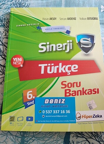 6. Sınıf sinerji Türkçe soru bankası 