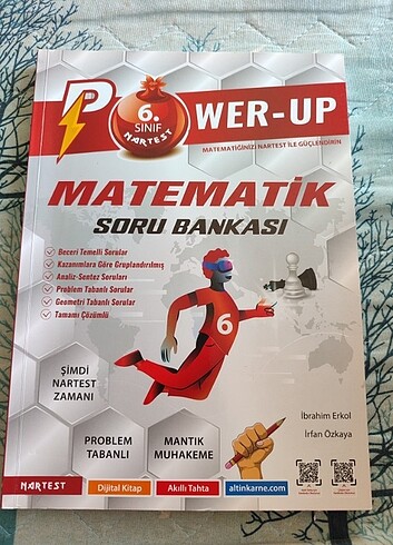 Nartesi 6. Sınıf matematik soru bankası 