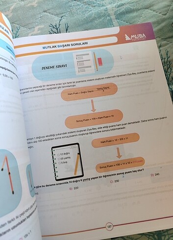  Beden 6. Sınıf mutlak başarı matematik soru bankası 