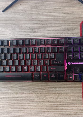 Rampage KM-RX9 RGB Gaming Klavye | Mekanik Hissiyat | FULL RGB - Görsel 3