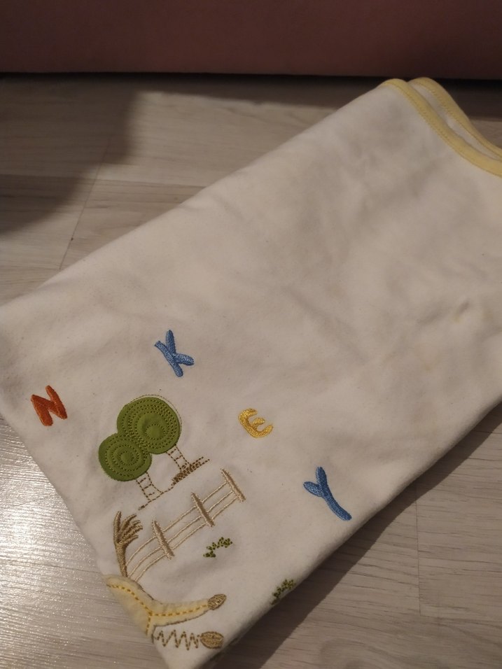 Nakışlı Pamuklu Çocuk Battaniyesi - Görsel 2