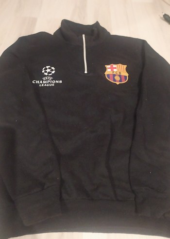 Erkek Siyah Fermuarlı Sweatshirt - Görsel 4