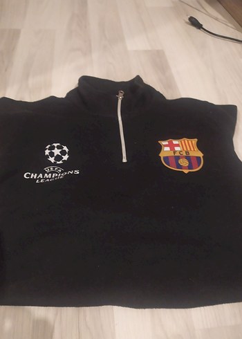 Erkek Siyah Fermuarlı Sweatshirt - Görsel 5