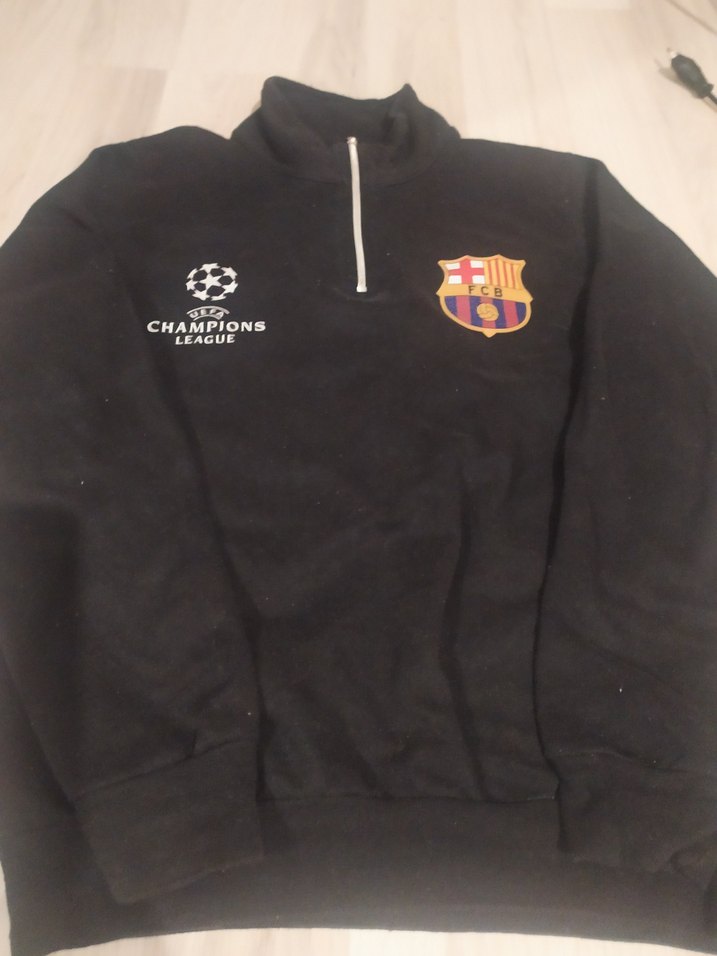 Erkek Siyah Fermuarlı Sweatshirt - Görsel 4