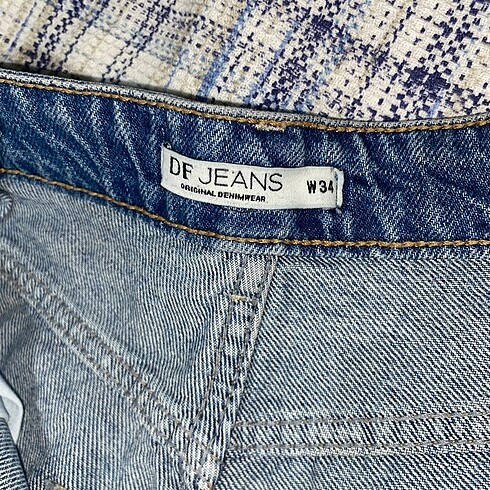 34 Beden mavi Renk Denim Şort