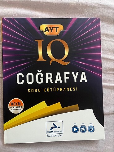Paraf yayınları coğrafya test Ayt