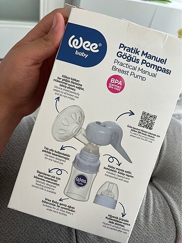 manuel göğüs süt pompası