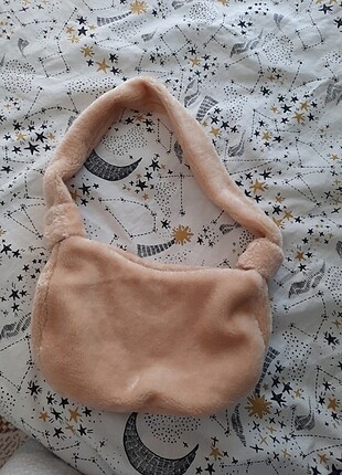 Fluffy Baget Çanta 