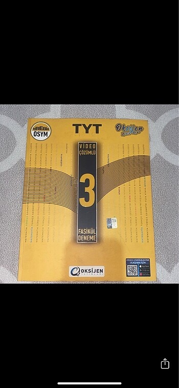 BİR ADET TYT DENEMESİ
