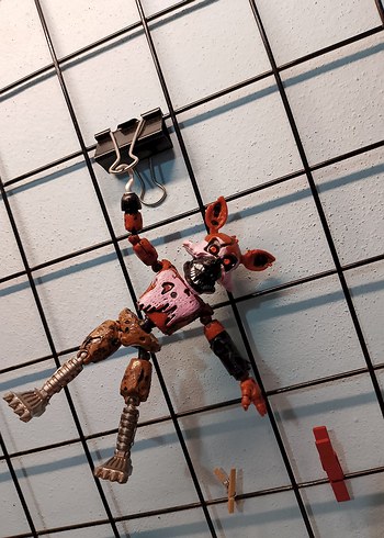 Beden Renk Five Night At Freddy's aksiyon figür seti.(Eklemli,pozlanabilir)