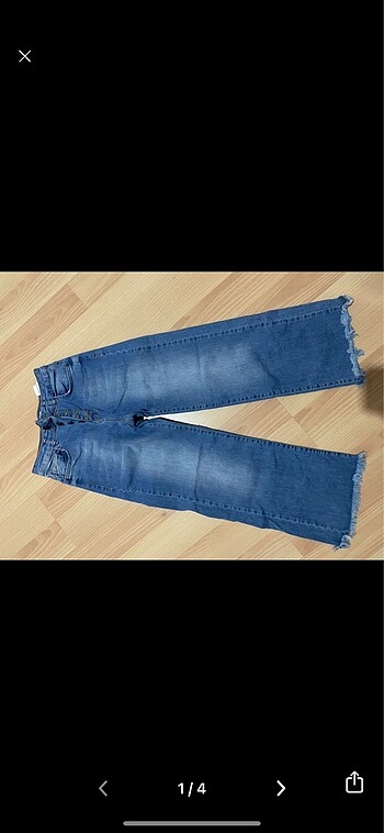 26 Beden mavi Renk Koton marka jeans