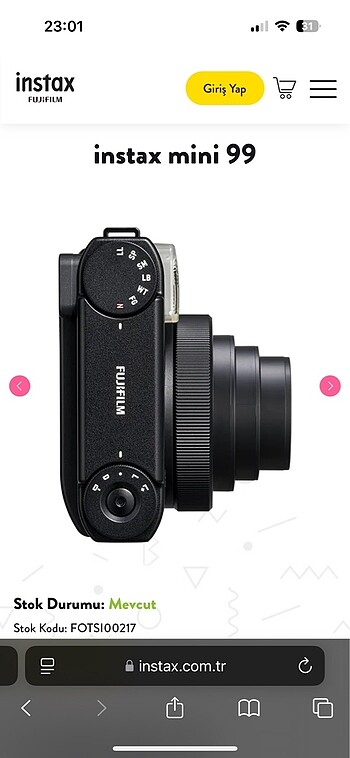 Fujifilm Fujifilm Instax Mini 99