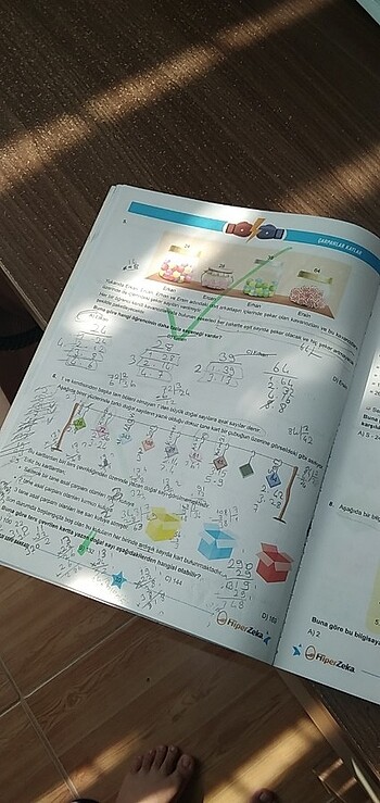  Beden Matematik sinerji beceri temelli test kitabı 
