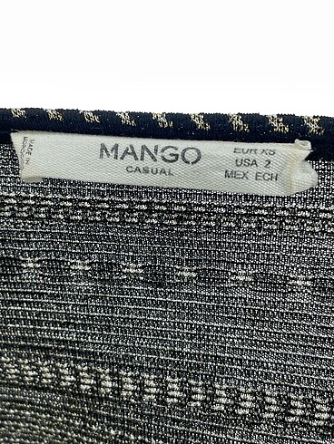 xs Beden siyah Renk Mango Kısa Elbise %70 İndirimli.