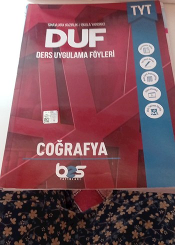 TYT Coğrafya Ders Uygulama Föyleri Kitabı soru bankası