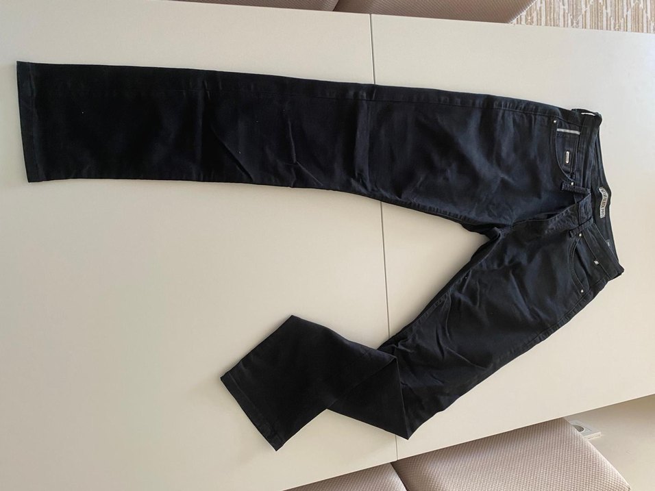 Erkek Siyah mavi marka pantolon - Görsel 2