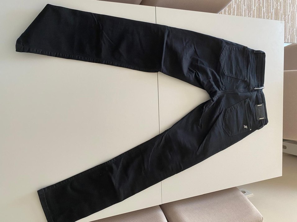 Erkek Siyah mavi marka pantolon - Görsel 3