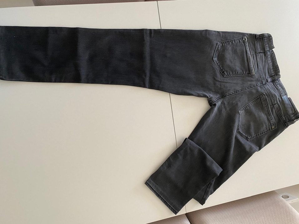 mavi marka siyah Erkek Kot Pantolon - Görsel 3