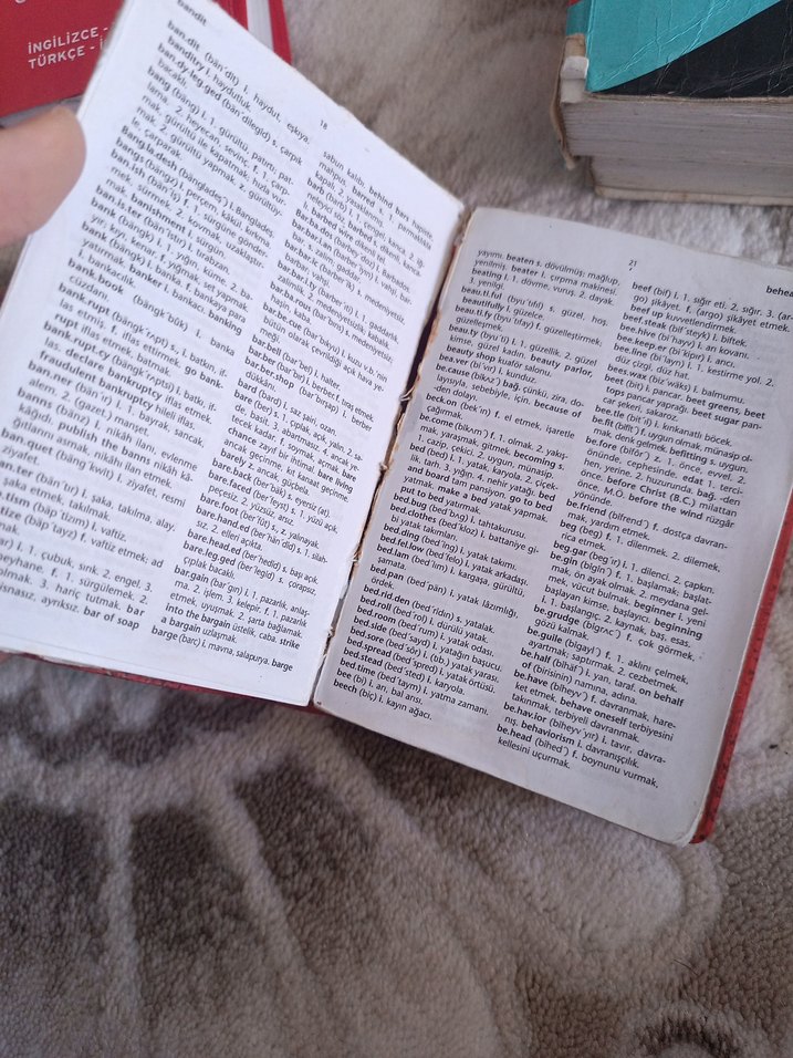 Redhouse Mini Sözlüğü İngilizce-Türkçe - Görsel 4