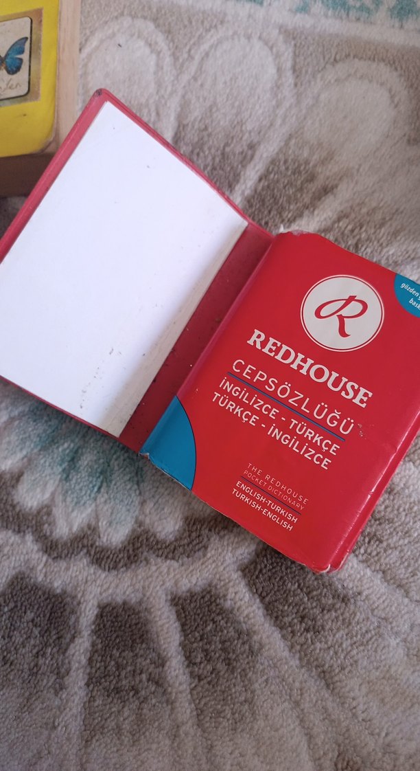 Redhouse Cep Sözlüğü İngilizce-Türkçe - Görsel 2