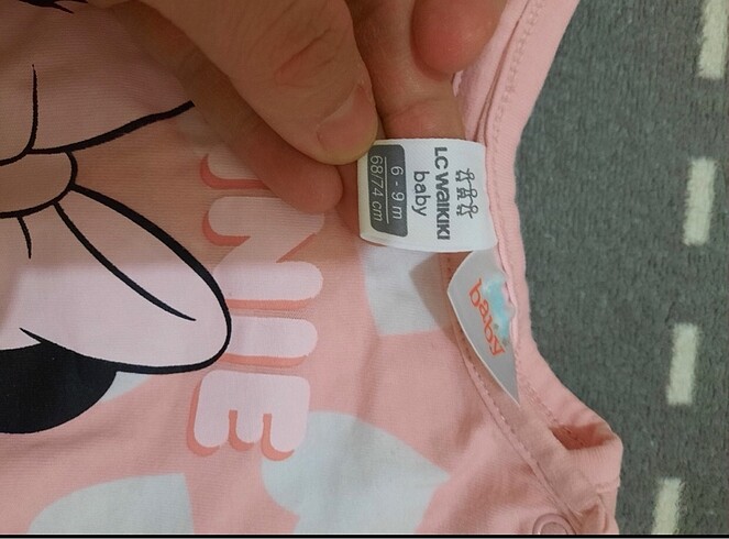 LC Waikiki Kız bebek pijama takımı