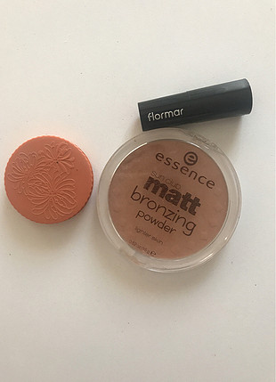 Flormar Ruj-Allık-Bronzer