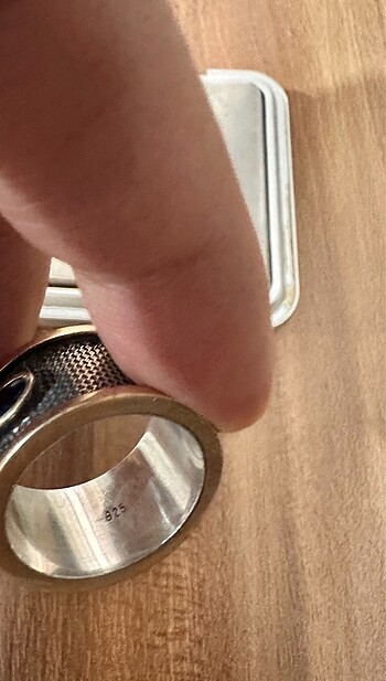 Beden 925 ayar bayan gümüş yüzük