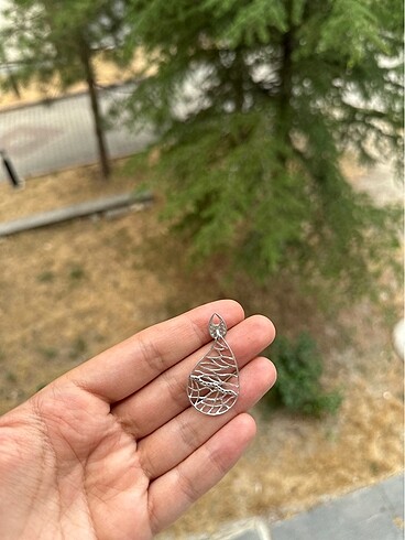 Diğer 925 ayar gümüş kolye ucu
