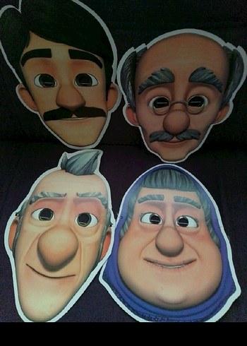 Rafadan Tayfa Karakter Maskeleri - Görsel 2