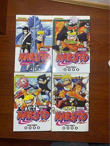 naruto manga 1-2-3-4