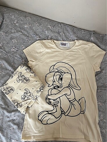 looney tunes pijama takımı