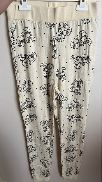 13-14 Yaş Beden sarı Renk looney tunes pijama takımı