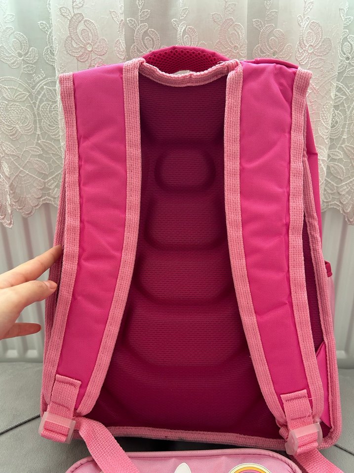 Pembe Çocuk Okul Çantası - Rabbit Space - Görsel 4