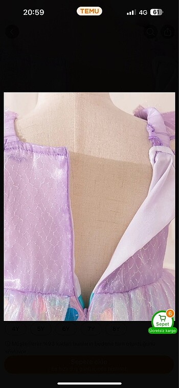 Deniz kızı elbisesi - Görsel 5