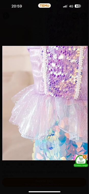 Deniz kızı elbisesi - Görsel 7