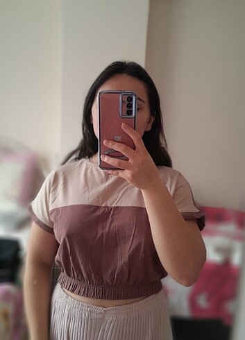 universal Beden turuncu Renk 3 Adet Crop