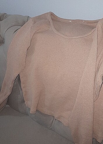 Trendyol & Milla Krem crop