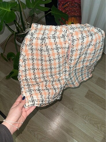 Zara ŞORT KIŞLIK KUMAŞ