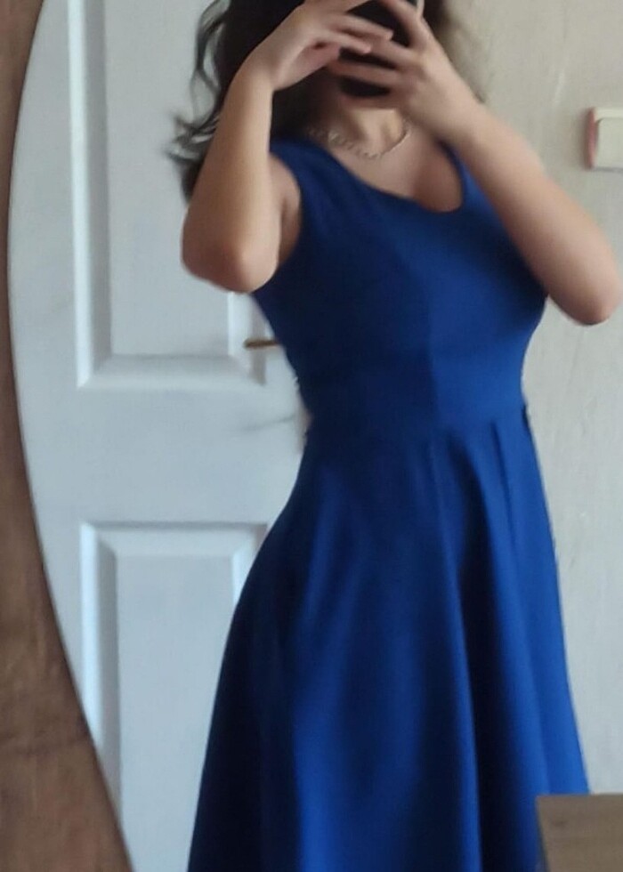 mavi elbise  - Görsel 2