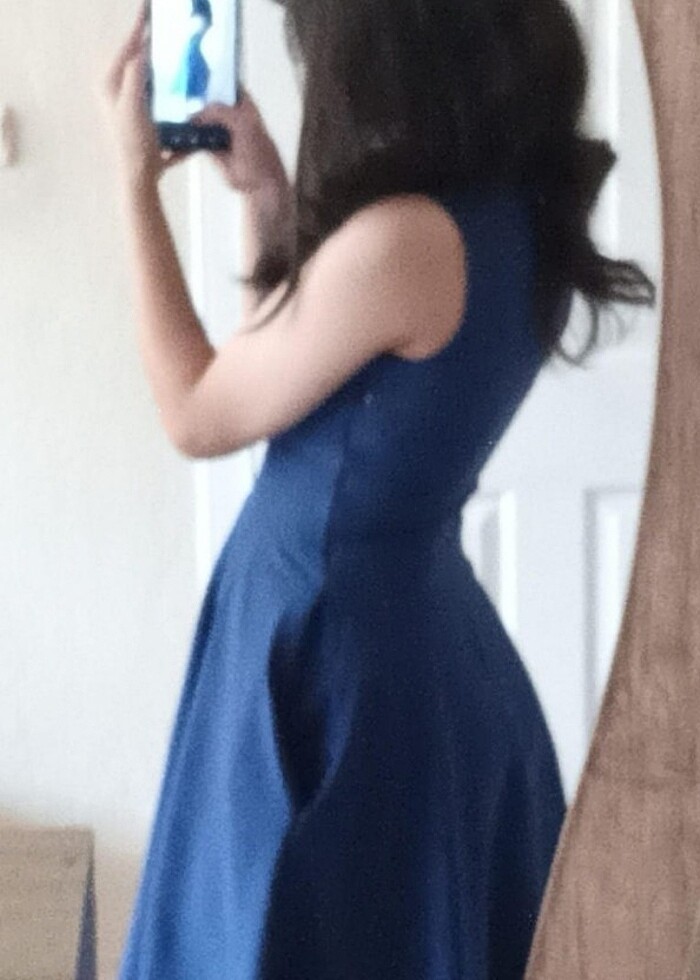 mavi elbise  - Görsel 4