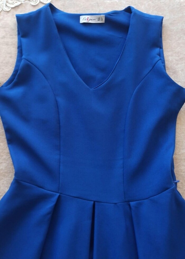 mavi elbise  - Görsel 5