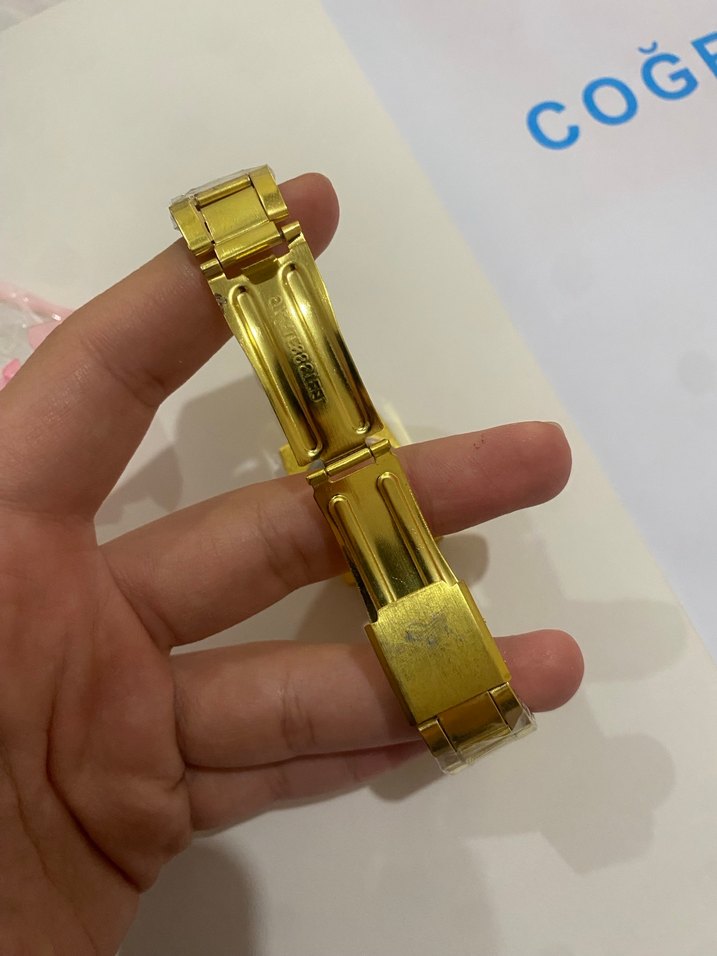 Klasik Altın Renk Vintage Kadın Kol Saati - Görsel 2